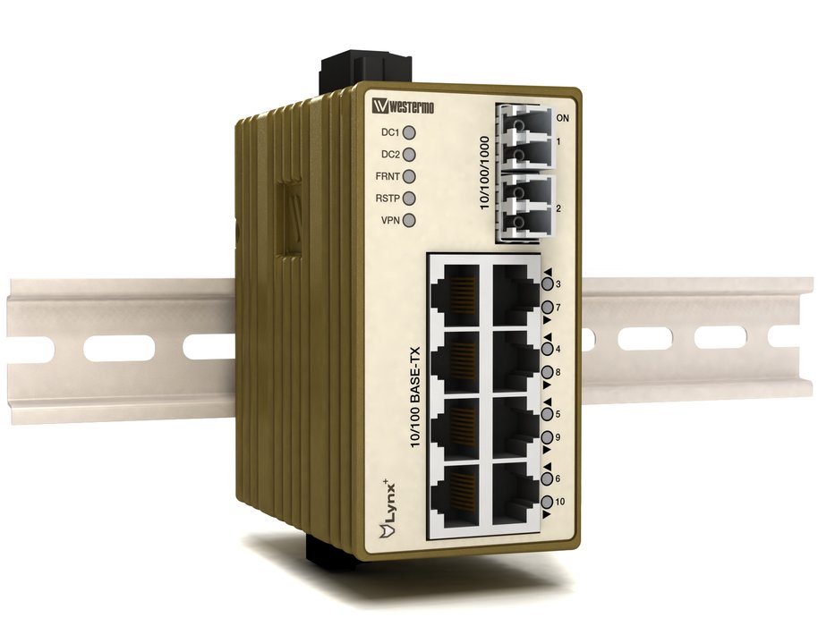 Lynx+: compacte industrial Ethernet switch met routing functionaliteit